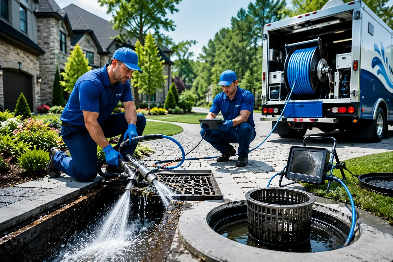 Local outdoor drain cleaning professionals in Warsaw, OH