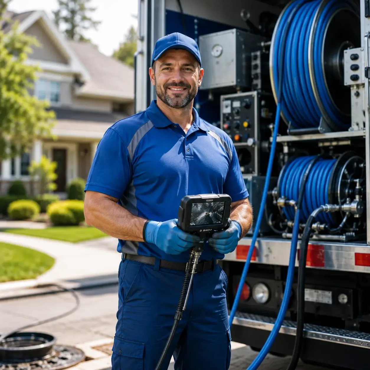 Local outdoor drain cleaning specialists in Warsaw, OH